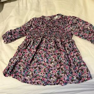 Zara floral dress 9-12 months.